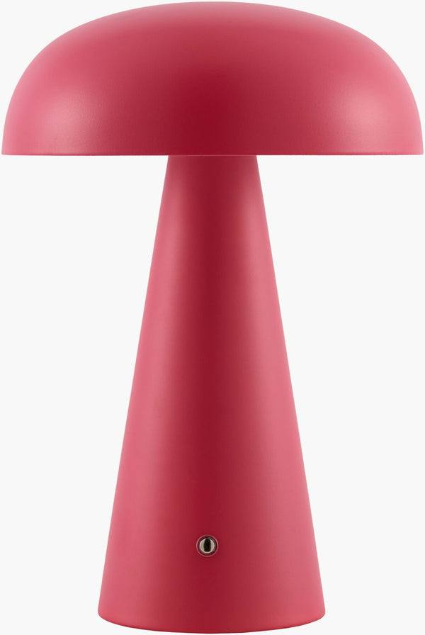 Livabliss Umbra Cordless Accent Lamp Hand-painted Felt and Metal Base for Modern Interiors UMR-006