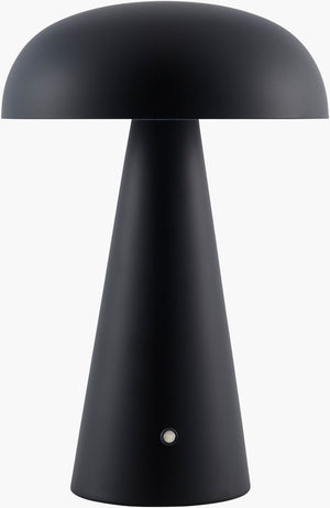 Livabliss Umbra Cordless Felt Metal Accent Lamp Hand Painted Artisan Light for Modern Interiors UMR-007