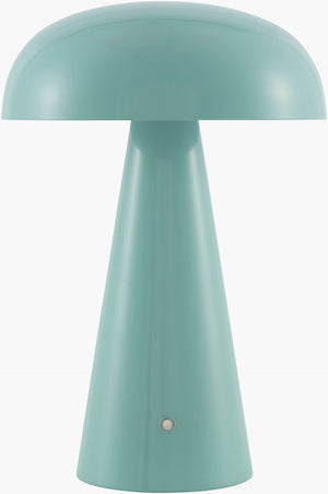 Livabliss Umbra Cordless Accent Lamp Hand-painted Metal and Felt Portable Sculptural Light UMR-008