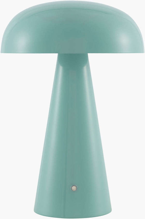 Livabliss Umbra Cordless Accent Lamp Hand-painted Metal and Felt Portable Sculptural Light UMR-008