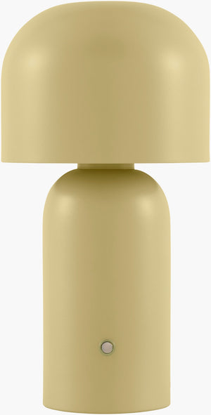 Livabliss Umbra Cordless Felt and Metal Table Lamp with Hand-painted Finish for Modern Spaces UMR-020