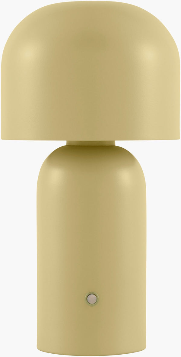 Livabliss Umbra Cordless Felt and Metal Table Lamp with Hand-painted Finish for Modern Spaces UMR-020