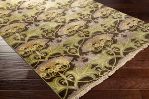 Surya Uncharted Hand-knotted Wool Rug 2'6" X 8' – Elegant, Durable Design For Timeless Home Décor Enhancements Rust Wool Und2004-811