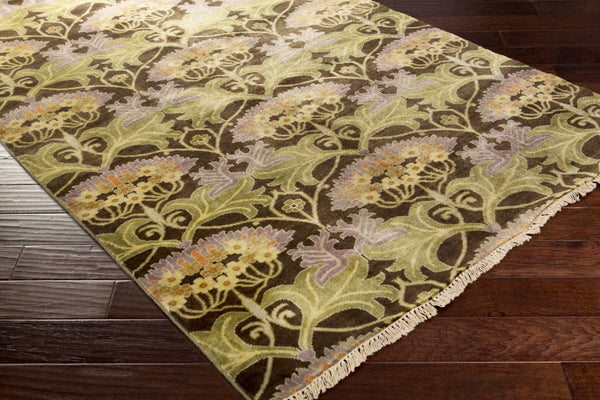 Surya Uncharted Hand-knotted Wool Rug 2'6" X 8' – Elegant, Durable Design For Timeless Home Décor Enhancements Rust Wool Und2004-811