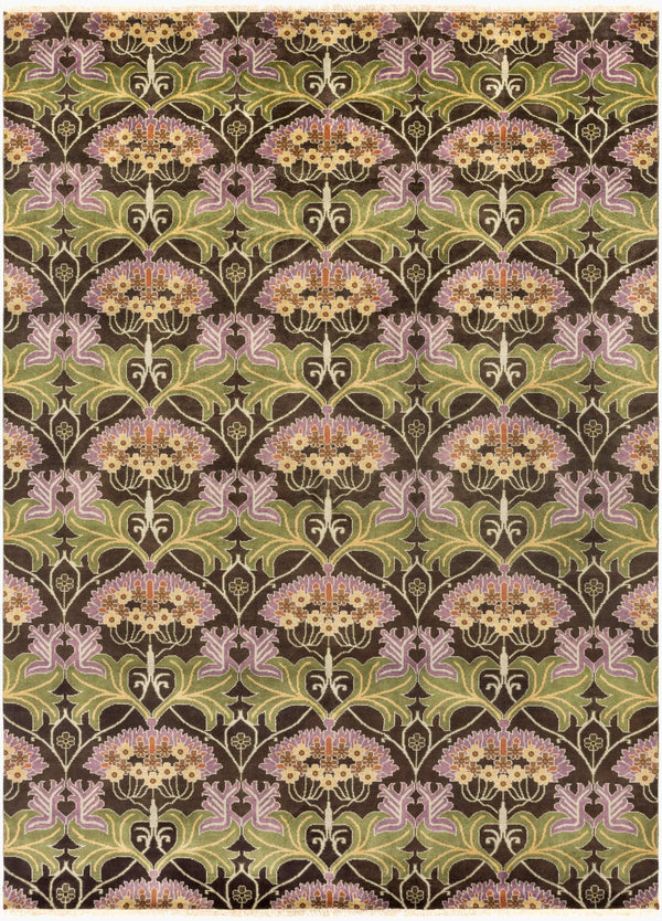 Surya Uncharted Hand-knotted Wool Rug 2'6" X 8' – Elegant, Durable Design For Timeless Home Décor Enhancements Rust Wool Und2004-811