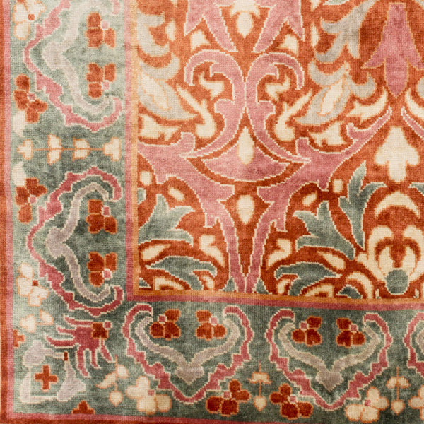 Surya Uncharted Hand-knotted Wool Rug 2'6" X 8' – Elegant, Durable Design For Timeless Home Décor Enhancements Rust Wool Und2006-58