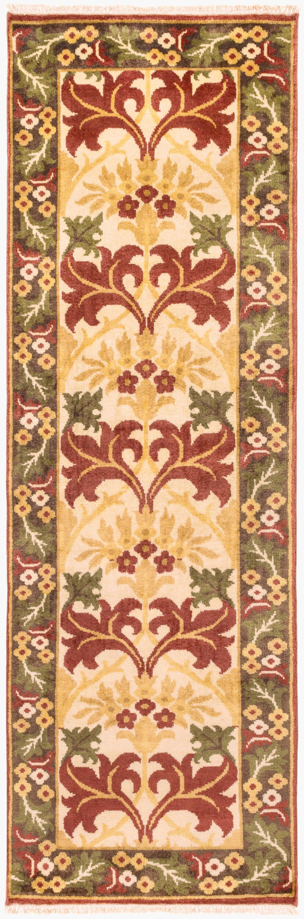 Surya Uncharted Hand-knotted Wool Rug 2'6" X 8' – Elegant, Durable Design For Timeless Home Décor Enhancements Light Beige Wool Und2007-268