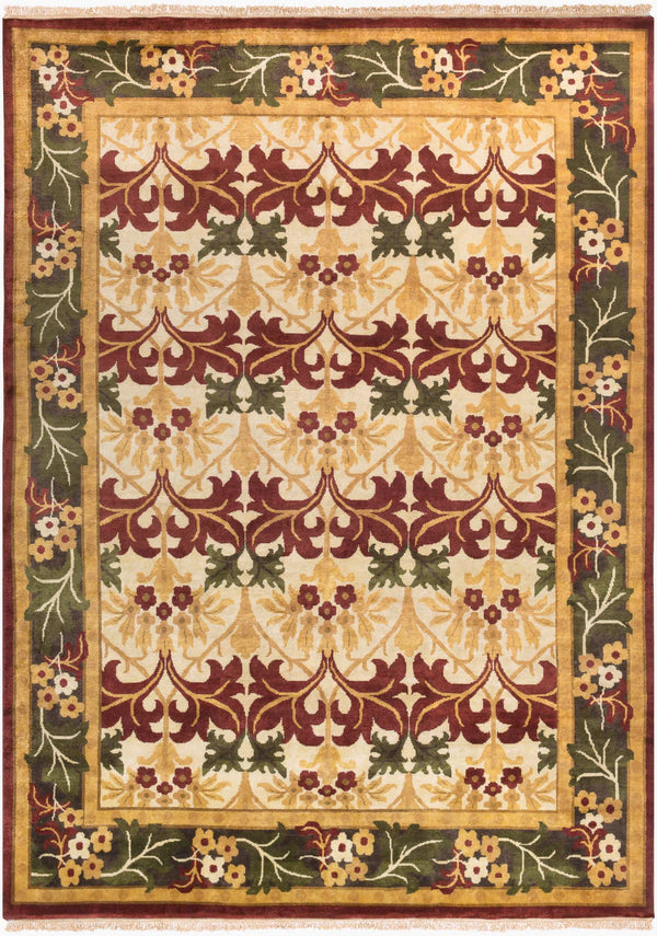Surya Uncharted Hand-knotted Wool Rug 2'6" X 8' – Elegant, Durable Design For Timeless Home Décor Enhancements Light Beige Wool Und2007-811