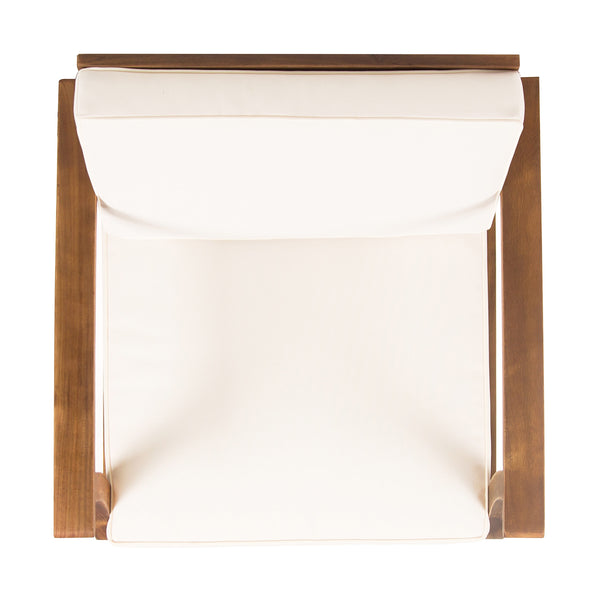 English Elm Perla Solid Acacia Outdoor Club Chair Slatted Hardwood Frame Resort Patio Seat 61442.00CRM-61442.00CRM