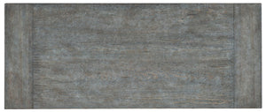 Hooker Furniture Commerce Belgian Stonewashed Console Table With Soft-Close Drawers, Tapered Legs, Pine Veneer Charm 7228-85097-45