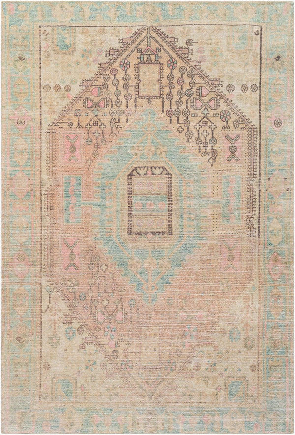 Livabliss Unique Hand Tufted Polyester Area Rug Traditional Design for Entryways and Bedside Spaces Dusty Pink, Whe 8'6" x 11'6" UNQ2305-86116