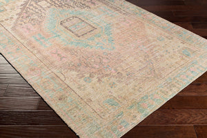 Livabliss Unique Hand Tufted Polyester Area Rug Traditional Design for Entryways and Bedside Spaces Dusty Pink, Whe 7'6" x 9'6" UNQ2305-7696