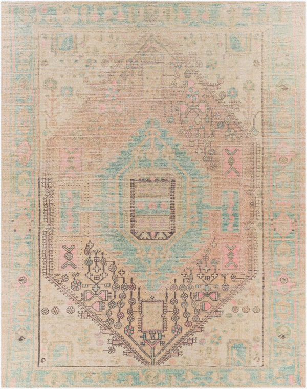 Livabliss Unique Hand Tufted Polyester Area Rug Traditional Design for Entryways and Bedside Spaces Dusty Pink, Whe 7'6" x 9'6" UNQ2305-7696