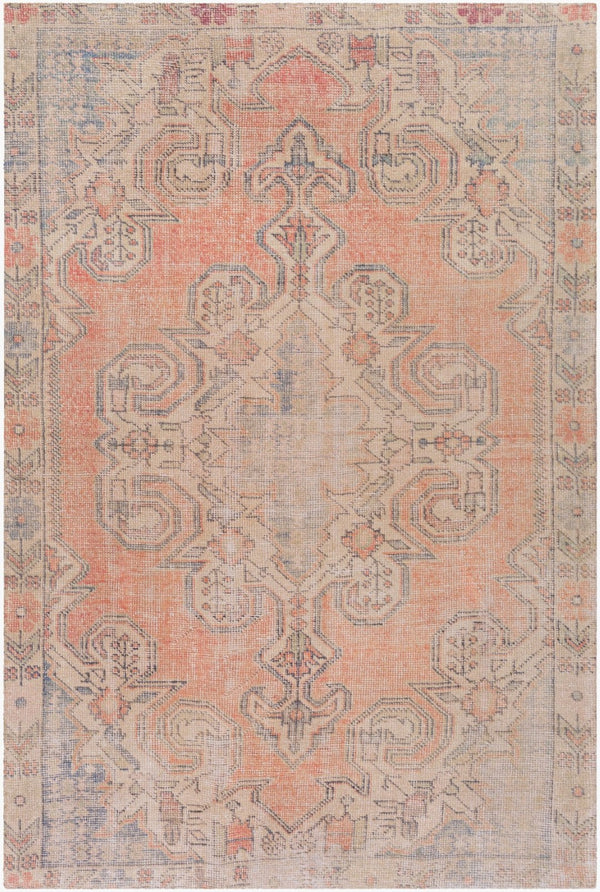 Livabliss Unique Hand Tufted Polyester Accent Rug Traditional Style for Entryway or Bedside Camel, Peach 2' x 3' UNQ2307-23