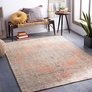Livabliss Unique Hand Tufted Polyester Accent Rug Traditional Style for Entryway or Bedside Camel, Peach 2' x 3' UNQ2307-23