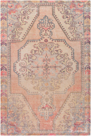 Surya Unique Unq-2310 2'6" X 4' Hand Tufted Rug – Timeless Elegance, Soft Comfort, And Durable Design Orange Polyester Unq2313-264