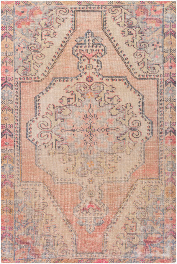 Surya Unique Unq-2310 2'6" X 4' Hand Tufted Rug – Timeless Elegance, Soft Comfort, And Durable Design Orange Polyester Unq2313-264
