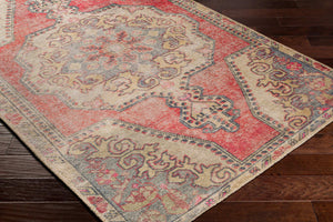 Surya Unique Unq-2310 2'6" X 4' Hand Tufted Rug – Timeless Elegance, Soft Comfort, And Durable Design Red Polyester Unq2315-264