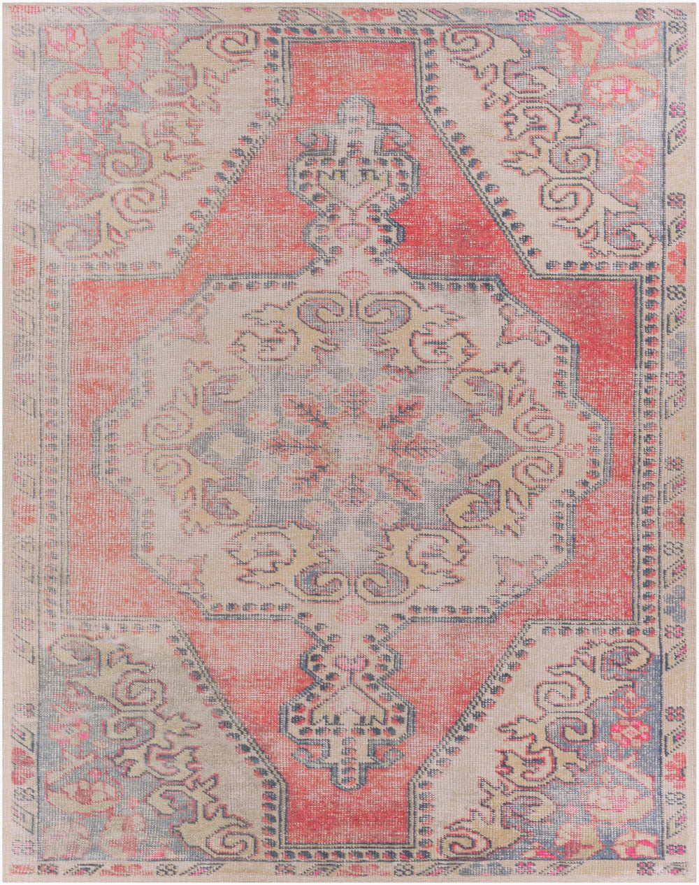 Surya Unique Unq-2310 2'6" X 4' Hand Tufted Rug – Timeless Elegance, Soft Comfort, And Durable Design Red Polyester Unq2315-264