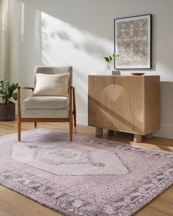 Livabliss Unique Hand Tufted Polyester Accent Rug Updated Traditional Style for Entryways and Bedrooms Lavender, Dusty 9' x 12' UNQ2316-912