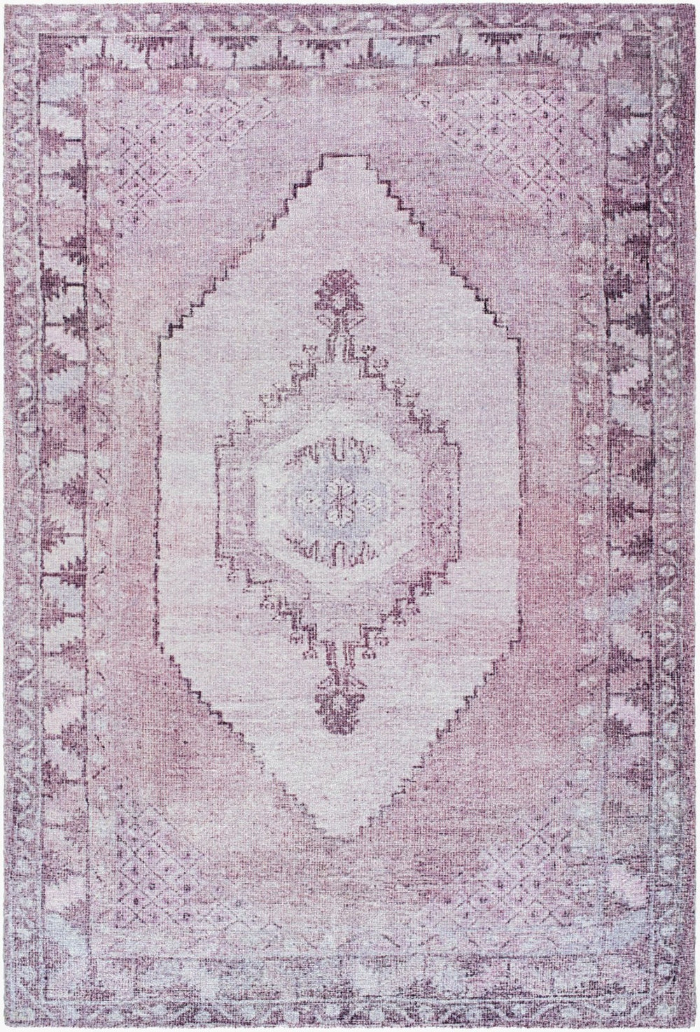 Livabliss Unique Hand Tufted Polyester Accent Rug Updated Traditional Style for Entryways and Bedrooms Lavender, Dusty 9' x 12' UNQ2316-912