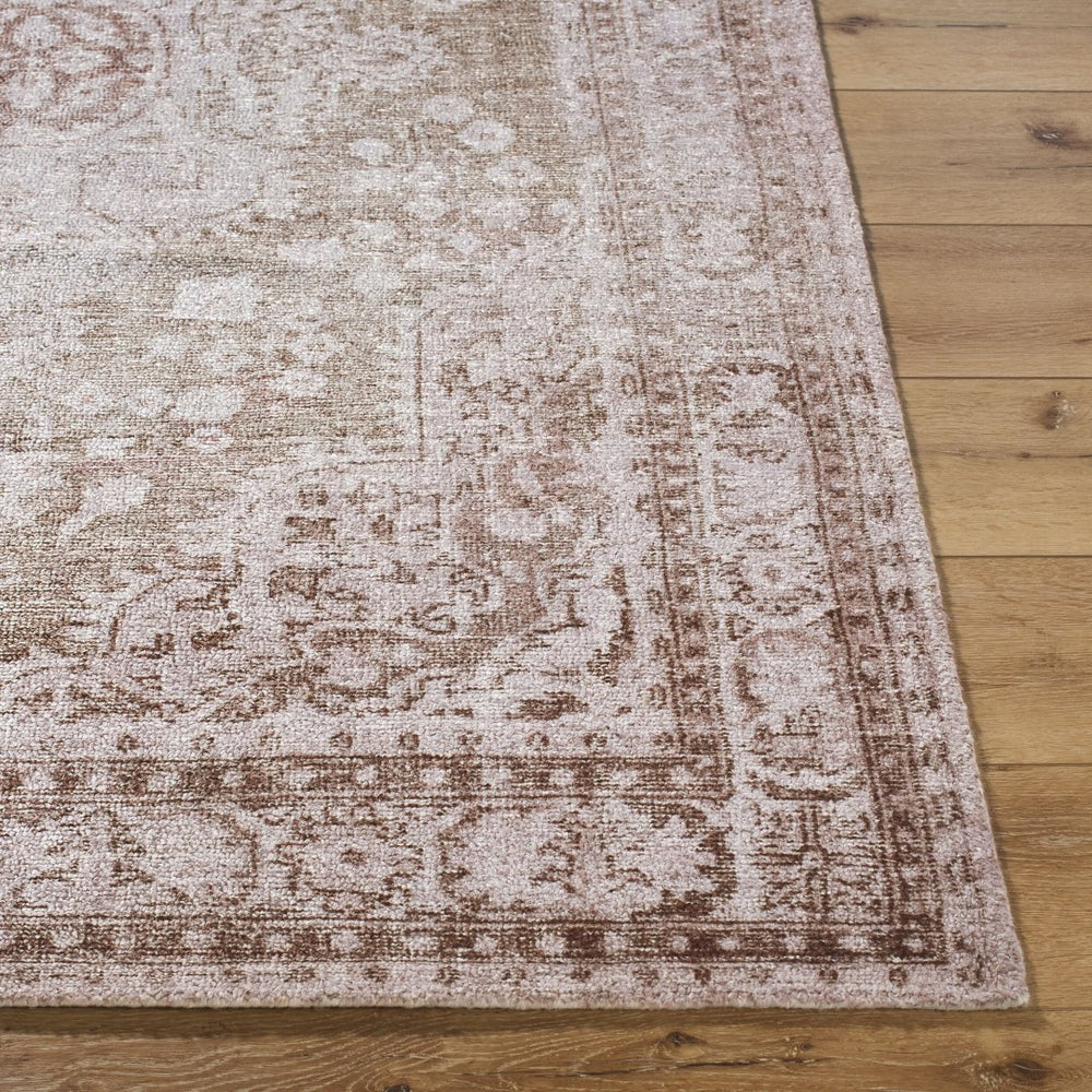 Livabliss Unique Hand Tufted Polyester Accent Rug Country Cottage Style for Entryway or Bathroom Taupe, Ivory 2'6" x 8' UNQ2320-268
