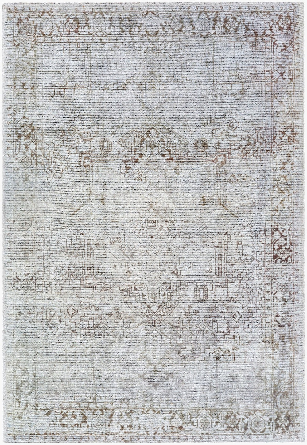 Livabliss Unique Hand-tufted Polyester Accent Rug Rustic Cottage Style for Entryways and Bedrooms Ivory, Taupe 9' x 12' UNQ2321-912