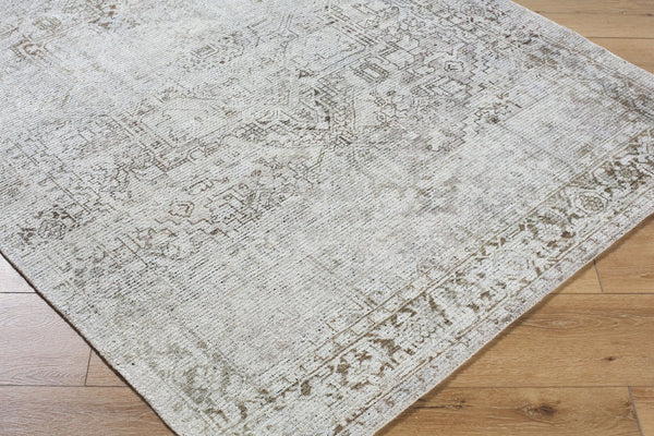 Livabliss Unique Hand-tufted Polyester Accent Rug Rustic Cottage Style for Entryways and Bedrooms Ivory, Taupe 9' x 12' UNQ2321-912