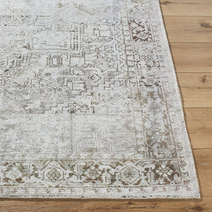 Livabliss Unique Hand-tufted Polyester Accent Rug Rustic Cottage Style for Entryways and Bedrooms Ivory, Taupe 9' x 12' UNQ2321-912
