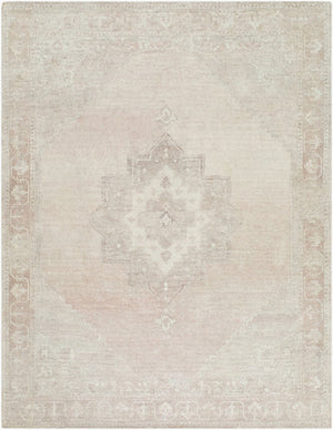 Livabliss Unique Hand Tufted Polyester Accent Rug Traditional Motifs Modern Entryway Decor Blush, Ivory 7'6" x 9'6" UNQ2325-7696
