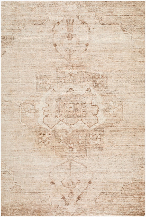 Livabliss Unique Hand Tufted Polyester Accent Rug Soft Traditional Pattern for Entryway or Bedroom Beige, Sandsto 8'6" x 11'6" UNQ2326-86116