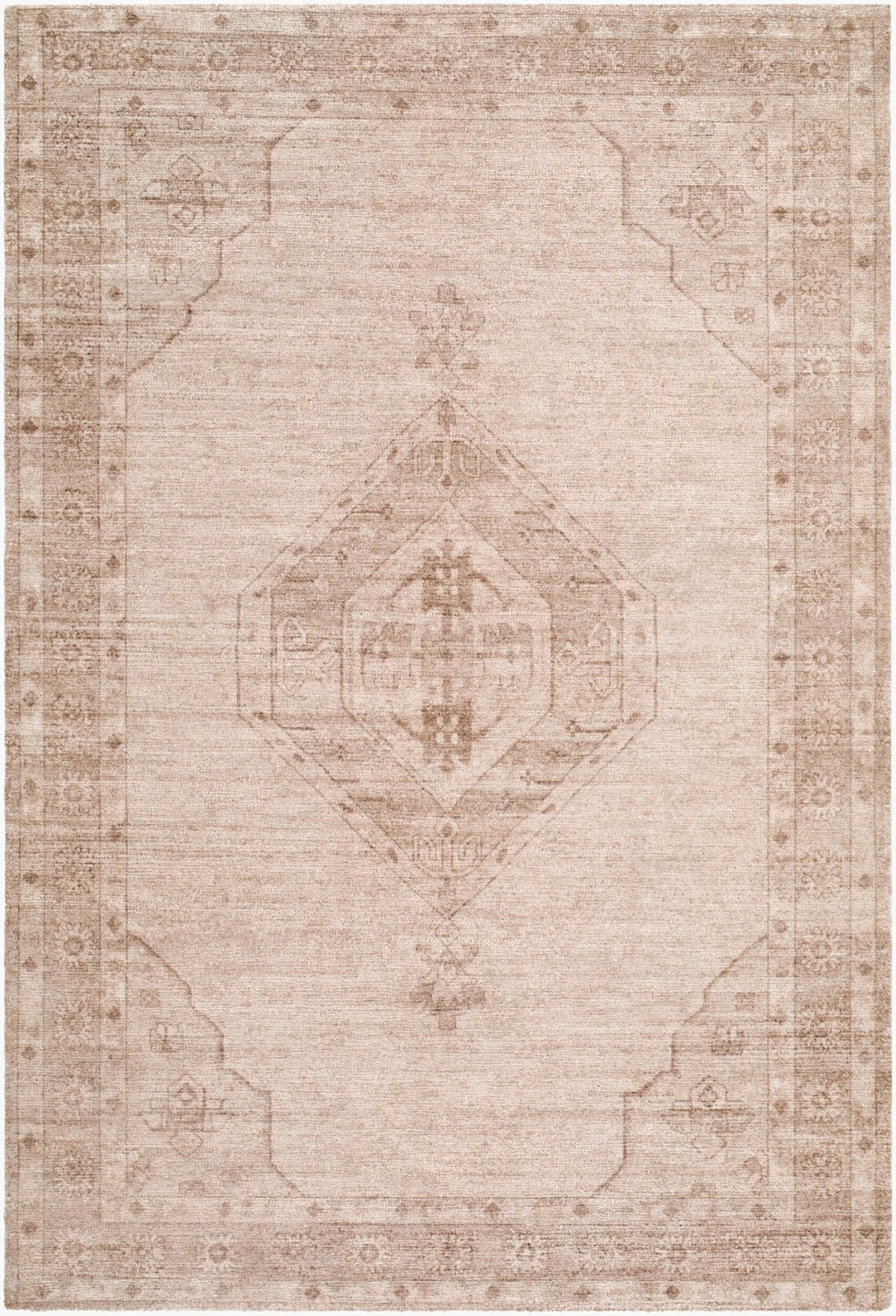 Livabliss Unique Hand Tufted Polyester Accent Rug Traditional Pattern for Entryway or Bedroom Beige, Taupe 8'6" x 11'6" UNQ2329-86116