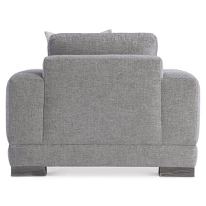 Bernhardt Bernhardt Lars Chair — Modern Geometric Silhouette With Deep Cushioning, Wide Track Arms, Customizable Fabric - Made to Order B1262A