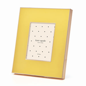 Lenox Kate Spade Make It Pop 5X7 Frame Yellow, PINK METAL 895178