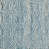 Nourison Perris PERR1 Handmade Woven No Border Indoor Only Contemporary  Rug Sky Blue, Blue 100% Wool 99446226655