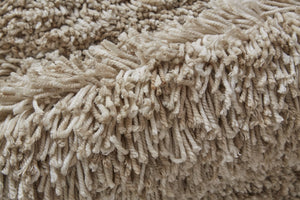 Feizy Rugs Stoneleigh Plush Hand-tufted Polyester High Pile Rug - Cozy, Durable, And Stain Resistant Luxury Decor Tan,Ivory Polyester 3998830ftpe000e10