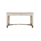 Grace Vanity with Storage Drawer White with Opulent Opal Finish P377134 Pulaski Furniture