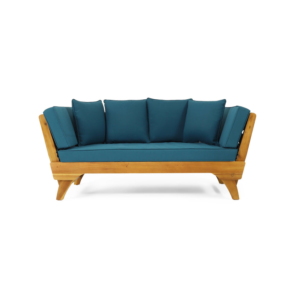 English Elm Christopher Knight Home® - Expandable Daybed With Cushions – Versatile Acacia Wood Outdoor Sofa, Water-Resistant & Stylish 69489.00DT