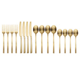 Lenox Cambridge Beacon Gold Satin 16-Piece Flatware Set, Service for 4 NO COLOR METAL 807416CBWG32DS