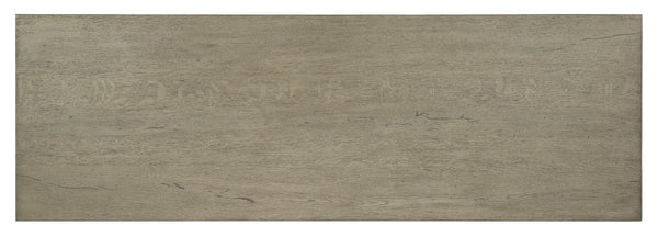 Hooker Furniture Linville Oak 72" Desk In Mink Smoked Gray — Spacious Clean-Lined Work Surface, Fully Finished Sides 6150-10903-85