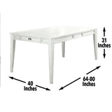 Steve Silver Cayla Table White CY400TW