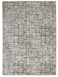 Nourison Calvin KleinCK950 Rush CK952 Machine Made Power-loomed No Border Indoor Only Modern  Rug Ivory,Grey, Ivory Grey High Pile, 100% Polypropylene,Low Pile, 100% Polyester 99446782816