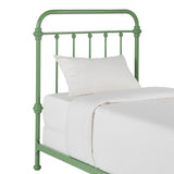 Homelegance By Top-Line Katana Antique Graceful Victorian Iron Metal Bed Green Iron