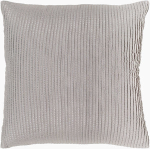 Surya Upton 26"W X 26"L Sham - Stylish Linen Decor From The Upton Collection, Durable & Charming Design Gray Linen,Linen Upt8002-es