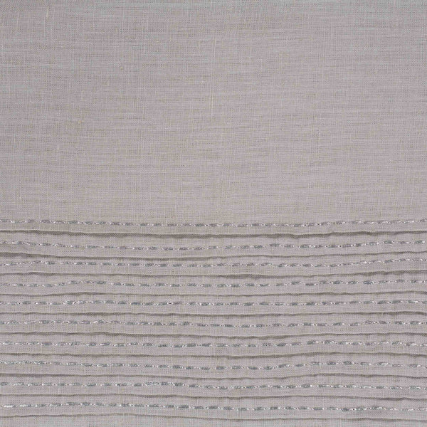 Surya Upton 8" X 8" Premium Bedding Swatch – Durable Linen Fabric For Modern Home Décor, India Made Gray Linen,Linen Upt8002-sw