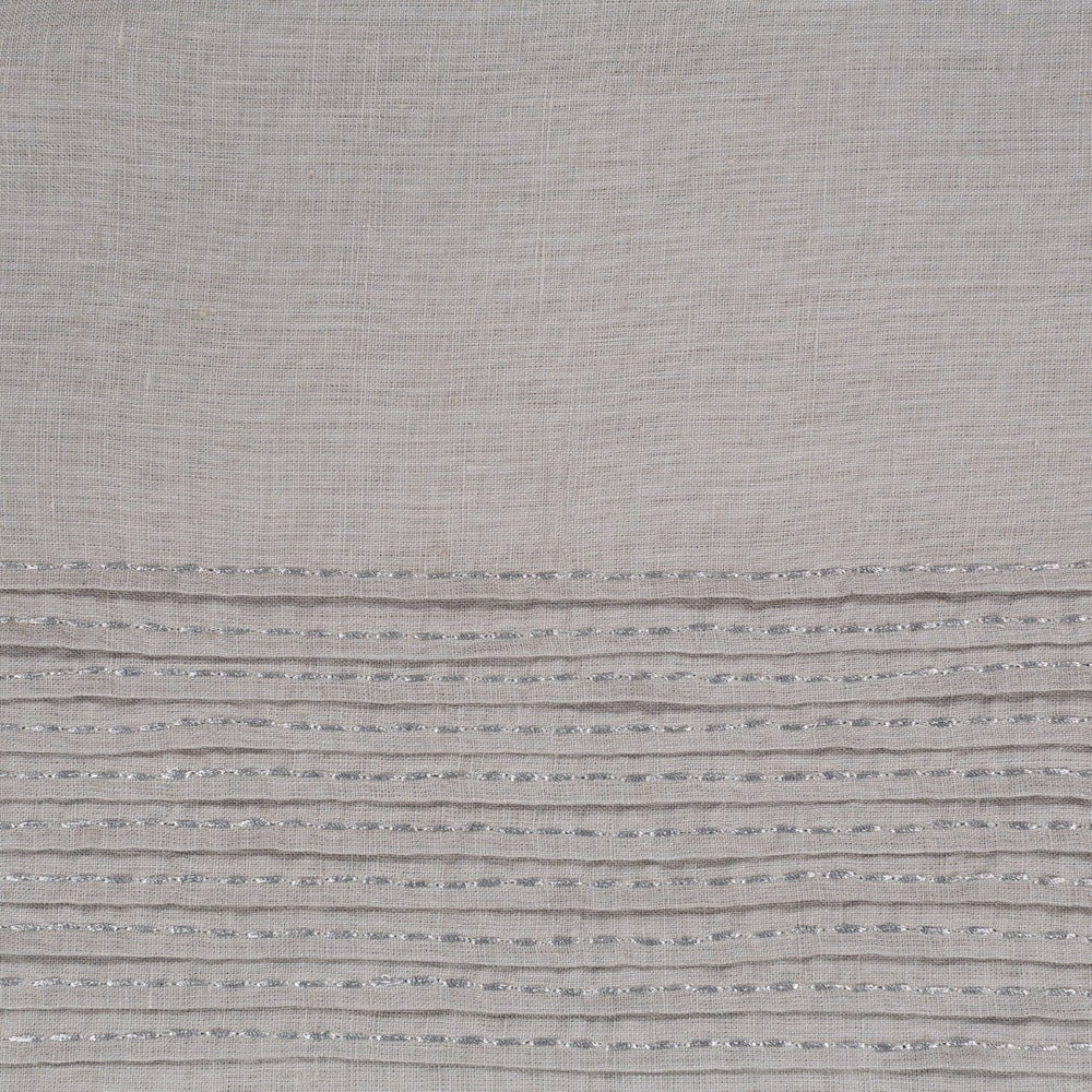 Surya Upton Natural Linen Duvet Set Breathable Textural Bedding for Modern Minimalist Rooms UPT8002-FQSET