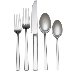 Lenox Reed and Barton Cole 65 Piece Flatware Set Metallic, STAINLESS METAL 4140865