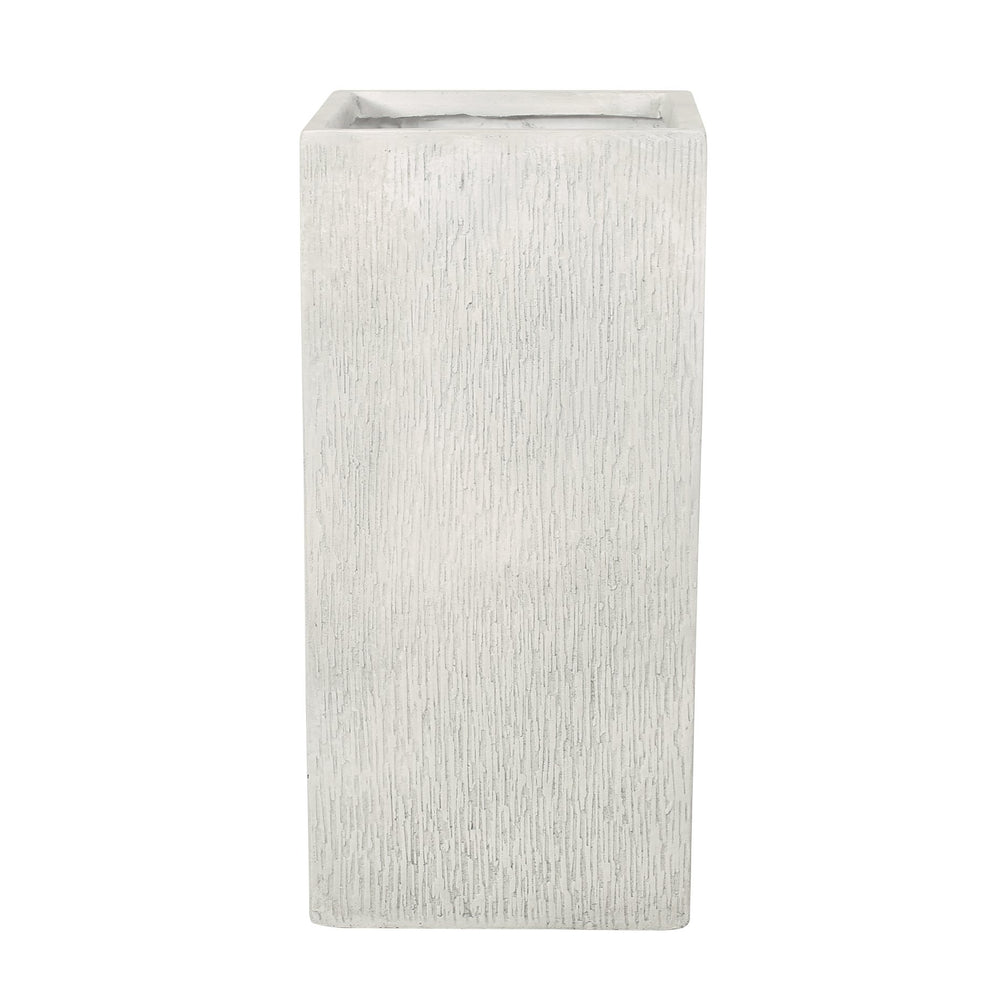 English Elm Mgo Tall Square Outdoor Planter Magnesium Oxide Build for Patio or Entryway Decor 73352.00