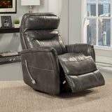 Parker House Parker Living Gemini - Flint Swivel Glider Recliner Flint 90% Polyester, 10% PU (W) MGEM#812GS-FLI