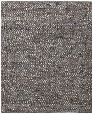 Feizy Rugs Dering Hand Knotted Wool Area Rug - Durable, Stain Resistant, Contemporary Design For High-traffic Areas Gray,Tan,Taupe Wool T27t6042chl000c00